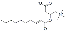 2-癸烯酰基肉碱, 137132-43-5, 结构式