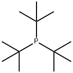 三叔丁基膦,13716-12-6,结构式