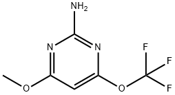 137161-25-2 2-Pyrimidinamine, 4-methoxy-6-(trifluoromethoxy)- (9CI)