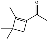 Ethanone, 1-(2,3,3-trimethyl-1-cyclobuten-1-yl)- (9CI) Structure