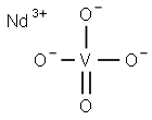 neodymium orthovanadate  Struktur