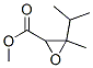 Oxiranecarboxylic acid, 3-methyl-3-(1-methylethyl)-, methyl ester (9CI) Struktur