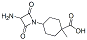 4-(3-amino-2-oxoazetidinonyl-1)methylcyclohexanecarboxylic acid 结构式