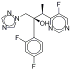 ENT-ボリコナゾール 化学構造式