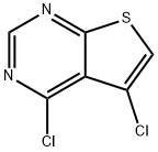 4,5-二氯噻吩并[2,3-D]嘧啶,137240-10-9,结构式
