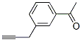 Ethanone, 1-[3-(2-propynyl)phenyl]- (9CI) Structure