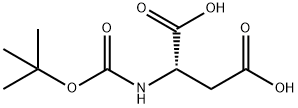 Boc-Asp-OH Structure