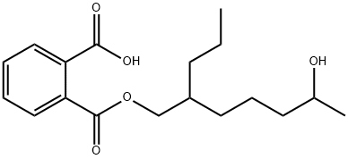 6-Hydroxy Monopropylheptylphthalate 结构式