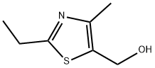 (2-乙基-4-甲基噻唑-5-基)甲醇, 137267-28-8, 结构式