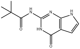 Propanamide, N-(4,7-dihydro-4-oxo-3H-pyrrolo[2,3-d]pyrimidin-2-yl)-2,2-dimethyl-