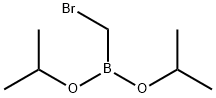 (ブロモメチル)ボロン酸ジイソプロピル 化学構造式