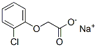 SODIUM-2-CHLOROPHENOXYACETATE Struktur