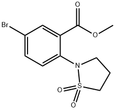 메틸5-브로모-2-(1,1-디옥소이소티아졸리딘-2-일)벤조에이트