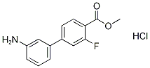 Methyl 4-(3-aMinophenyl)-2-fluorobenzoate, HCl