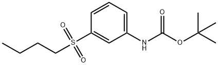 t-Butyl N-[3-(butane-1-sulfonyl)phenyl]carbaMate