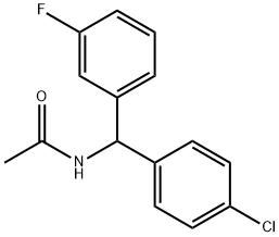 N-[(4-Chlorophenyl)(3-fluorophenyl)Methyl]acetaMide