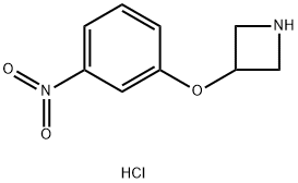 3-(3-硝基苯氧基)氮杂环丁烷盐酸盐,1373253-27-0,结构式