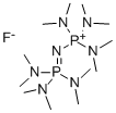 1,1,1,3,3,3-HEXAKIS(DIMETHYLAMINO)DIPHOSPHAZENIUM FLUORIDE 化学構造式