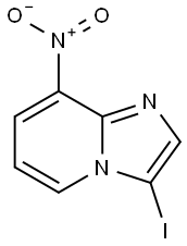 IMidazo[1,2-a]pyridine, 3-iodo-8-nitro-,1373350-43-6,结构式