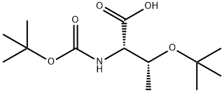 Boc-O-tert-butyl-L-threonine Struktur