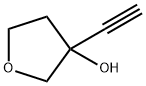 3-エチニルテトラヒドロフラン-3-オール 化学構造式