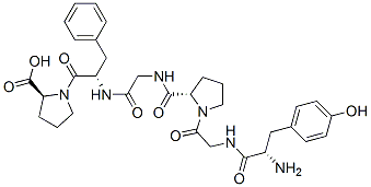 tyrosyl-glycyl-prolyl-glycyl-phenylalanyl-proline Structure