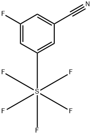 3-Fluoro-5-(pentafluorosulfur)benzonitrile|3-氟-5-(五氟-Λ6-硫烷基)苯甲腈