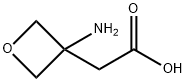 2-(3-Aminooxetan-3-yl)acetic acid Structure