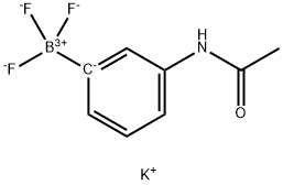 Potassium 3-acetamidophenyltrifluoroborate Structure