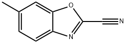 2-Benzoxazolecarbonitrile,  6-methyl- Structure