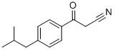 BENZENEPROPANENITRILE,4-(2-메틸프로필)-B-OXO-