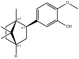 5-isobornyl-2-methoxyphenol,13746-58-2,结构式