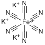 potassium ferricyanide Struktur