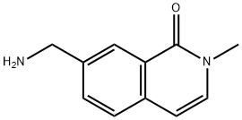 7-(aMinoMethyl)-2-Methylisoquinolin-1(2H)-one,1374651-48-5,结构式