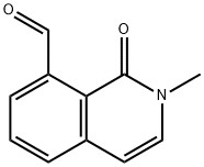 2-dihydro-2-Methyl-1-oxoisoquinoline-8-carbaldehyde Struktur