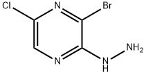 1-(3-broMo-5-chloropyrazin-2-yl)hydrazine,1374652-24-0,结构式