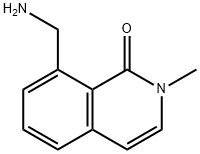 8-(aMinoMethyl)-2-Methylisoquinolin-1(2H)-one 化学構造式