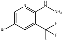 1-(5-broMo-3-(trifluoroMethyl)pyridin-2-yl)hydrazine|5-BROMO-2-HYDRAZINEYL-3-(TRIFLUOROMETHYL)PYRIDINE