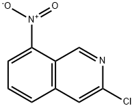3-氯-8-硝基异喹啉, 1374652-50-2, 结构式