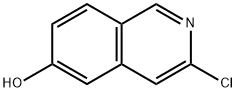 3-氯异喹啉-6-醇,1374652-53-5,结构式