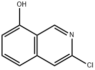 3-氯异喹啉-8-醇 结构式