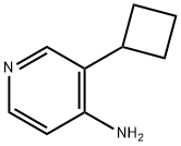 3-cyclobutylpyridin-4-aMine Structure