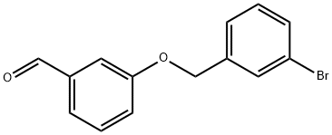 3-[(3-溴苄基)氧基]苯甲醛, 137489-76-0, 结构式