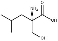 D-Leucine,  2-(hydroxymethyl)-  (9CI),137503-93-6,结构式