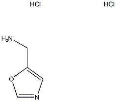 5-OxazoleMethanaMine, hydrochloride (1:2) Structure