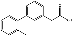 [3-(2-Methylphenyl)phenyl]acetic acid