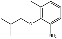 2-イソブトキシ-3-メチルアニリン 化学構造式