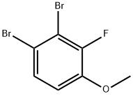 3,4-二溴-2-氟苯甲醚,1375069-24-1,结构式