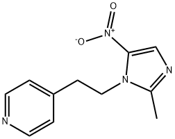 帕硝唑, 13752-33-5, 结构式