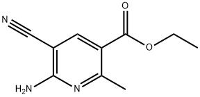 3-Pyridinecarboxylicacid,6-amino-5-cyano-2-methyl-,ethylester(9CI),137522-47-5,结构式